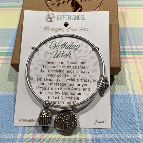 NIB Earth Angels Birthday wish bracelet nickel free - Picture 5 of 7